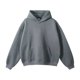 thumbnail image 1 of Sudadera con capucha holgada y gruesa de terciopelo de marca de moda de otoño e invierno de High Street, 1 of 6
