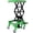 B, variant on 300 lbs Hydraulic Motorcycle Scissor Jack Lift Foot Step Wheels for Small Dirt Bikes