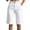 White, variant on Bermuda Shorts for Women Dress High Waisted Pleated Shorts Business Casual Wide Leg Work Office Shorts with Pockets White XL