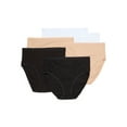 thumbnail image 5 of Joyspun Women's Cotton-Blend Brief Panties, 6-Pack, Sizes S-XXXL, 5 of 5