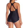 thumbnail image 4 of Speedo Womens Racerback Solid One-Piece Swimsuit, 4 of 5