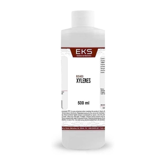 Dawn Scientific Xylene Lab Grade Specialty Solvent 500ml (Pack of 6)