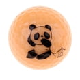 thumbnail image 2 of Pelota de golf de práctica de doble capa profesional, distancia de caucho sintético flexible naranja kusrkot Pelota de práctica de golf, 2 of 5