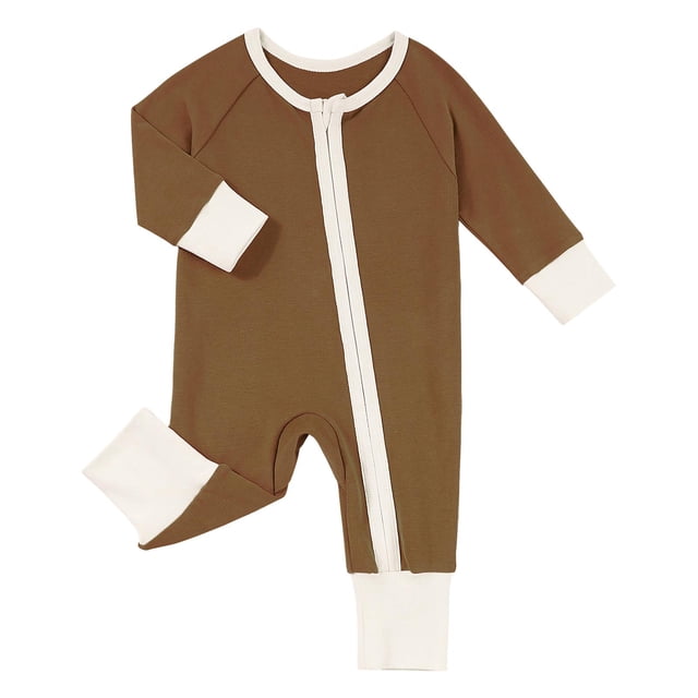 Peleles de Pierna Larga, Pijamas para Recién Nacidos, Mono de Manga Larga para Bebé, Mono de Manga Larga, Ropa Diaria para Festival, Ropa para El 6 a 9 meses