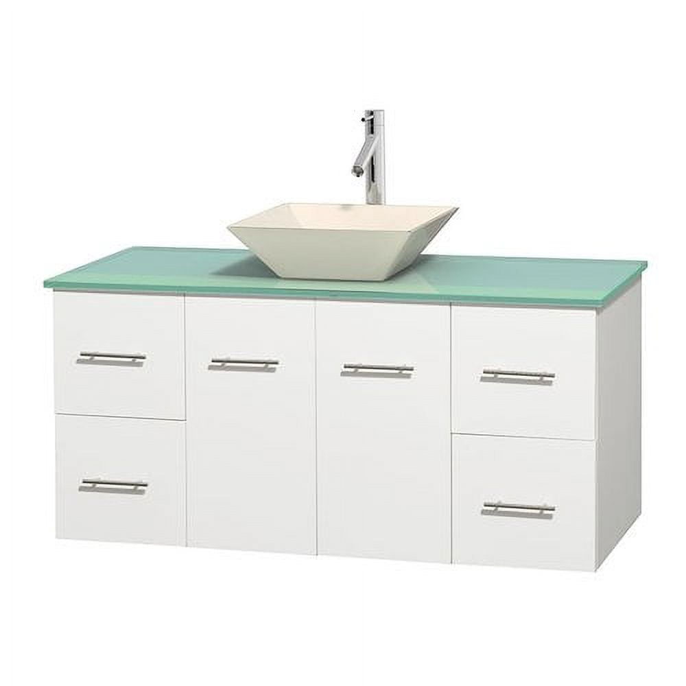 Wyndham Collection Centra 48 inch Single Bathroom Vanity - Thumbnail 4