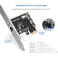 thumbnail image 4 of 2.5GBase-T PCIe Network Adapter with 1 Port, 2500/1000/100Mbps PCI Express Gigabit Ethernet Card RJ45 LAN Controller, 4 of 5