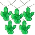 thumbnail image 2 of Northlight 10ct Battery Operated Prickly Pear Cactus Summer LED String Lights Warm White - 4.5', 2 of 5
