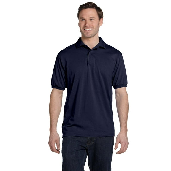Hanes Adult Ecosmart Jersey Polo