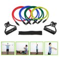 thumbnail image 4 of Furinno RFitness RF1505-GR Professional Stretch Latex Exercise TUBING with Sponge Handle, MEDIUM (Green), 4 of 6