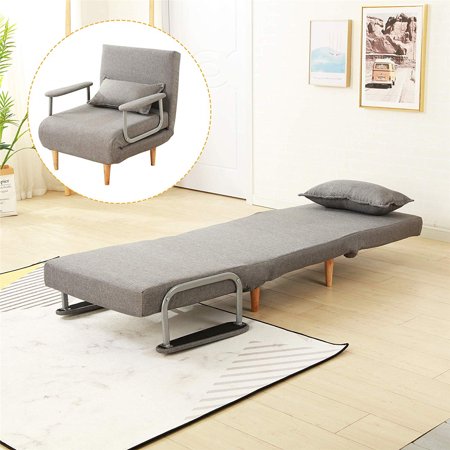 Folding Sofa Bed Portable Sleeper Chaise Lounges With Detachable
