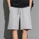 thumbnail image 5 of pstuiky Pantalones cortos cargo para hombre, Pantalones cortos deportivos de entrenamiento físico de color sólido para hombre, transpirables, con bolsillos, estilo crop top, 5 of 7