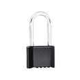 thumbnail image 1 of Coded Lock Replacement Waterproof Anti-rust Password Portable Household Door Cabinet Gate Warehouse Padlock Locking Tool Long Black, 1 of 9