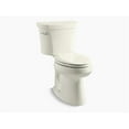 thumbnail image 1 of Kohler K-3949-96 1.28 GPF Highline Confort 2 Pièces Chaise Allongée Hauteur Toilettes avec 14 Po Rough-In - Biscuit, 1 of 1