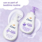 Baby Dove Sensitive Skin Care Baby Wash For a Calming Baby Bath Wash Calming Moisture Hypoallergenic And Tear-Free, Washes Away Bacteria, 13 fl oz