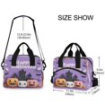 thumbnail image 3 of Lunch Bag Portable Crossbody Meal Bag Cooler Bag Insulated Lunch Bag Food Bag Handheld & Crossbody Design Halloween Cartoon Elements, 3 of 6