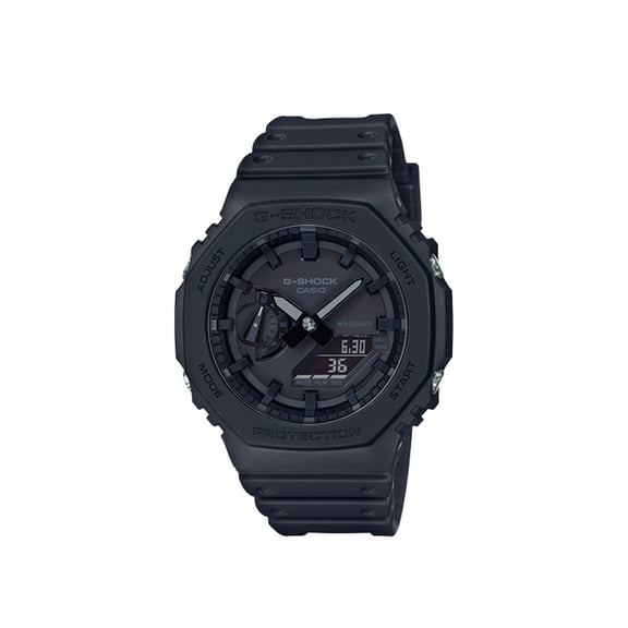 Casio GA2100-1A1 Men's G-Shock Black resin Strap Watch