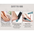 thumbnail image 5 of EGNMCR Shower Foot Brush Toe Cleaning Brush 3 In 1 Foot In Shower Foot File Dead Remover For Home Foot Care Scrubber Brush, 5 of 5