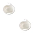 thumbnail image 4 of Escurridor Naiovety tipo gancho con agujeros huecos Blanco 2Conjunto, 4 of 6