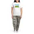 thumbnail image 4 of CafePress - Principal Extraordinaire Women's Light Pajamas - Women's Short Sleeve Print T-Shirt and Pants Light Cotton Pajama Set, 4 of 7