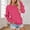 Watermelon Red, variant on HLKJKLS Oversized Sweatshirt For Women V Neck Fleece Cute Pocket No Hood Oversized Comfy Fall Winter Tops Black S-Xxl
