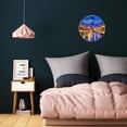 thumbnail image 5 of PAYOHTO 10''Wall Clock Winter Lighting in Otaru,Japan, Frameless Battery Operated Silent Non-Ticking Electronic Clock for Office Living Room Bedroom, 5 of 8