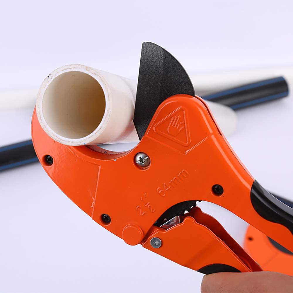 PVC Pipe Cutter Alloy Ratchet Scissors Tube Cutter PP Hose Cutting Hand Tools 