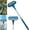Blue, variant on 2 in 1 Window Screen Cleaning Brush with Squeegee, Mesh Screen Cleaner Tool for Home, Detachable Window Screen Brush Cleaning Tool Value Set for Window Mesh and Glass Cleaning (Green, 1pcs)