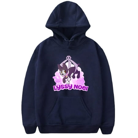 Lyssy Noel Hoodie Sweatshirts Fashion Man Women Internet Celebrity Printing Pullover Harajuku Casual