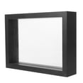thumbnail image 1 of NIYANGLE 1Set Display Frame Double Sided Transparent Photo Frame Square Density Board Glass Specimen Display Home, 1 of 6