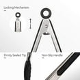 thumbnail image 6 of 480°F Heat Resistant Kitchen Tongs: U-Taste 7/9/12 inch Silicone Cooking Tong Set with Non Stick Rubber Tips and Silicon Coated 18/8 Stainless Steel Handle for Serving Grilling Salad(Black), 6 of 8