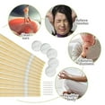 XUEPEARIY 12 /22/32/42PC Natural Ear Candles Wax Removal Ear Wax