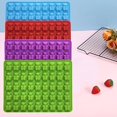thumbnail image 5 of Gummy Candy Molds - Silicone Gummy Bear/Dinosaur/Fruit Snack Molds for Kids With 2pcs Dropper,Non-stick and Bpa Free for Mini Candy Chocolate Gummies Baking, 5 of 10