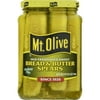 Mt. Olive Old Fashion Bread & Butter Pickle Spears, 24 fl oz Jar