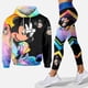 thumbnail image 2 of Sudadera con capucha de Mickey personalizable para mujer, conjunto de pantalones de chándal de Yoga de Mickey, Leggings de Yoga de Disney, chándal de moda, 2 of 3