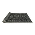 thumbnail image 2 of Ahgly Company Indoor Round Oriental Gray Traditional Area Rugs, 5' Round, 2 of 4