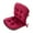 Red, variant on Plush Conjoined Cushion 15x18x17in Seat Back Support Flock Fabric Office Recliner Pad Non-Slip Ties Home Sofa Mat