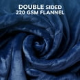 thumbnail image 5 of VECUKTY 50" x 60" Electric Throw Heated Blanket with 6 Heating Levels & 2-10H Auto-off, Machine Washable Double sided Flannel, Blue, 5 of 11