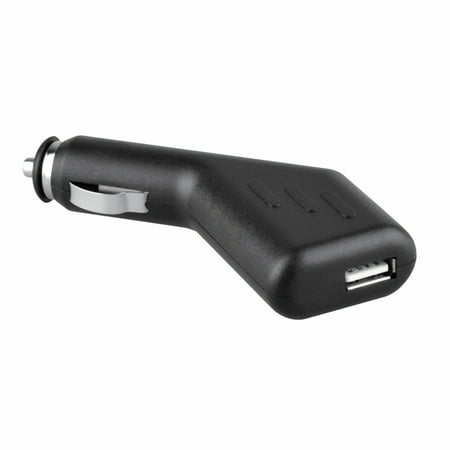 FITE ON Black USB Car Vehicle Charger for 1st Ge3G 3GS 4 - AT&T 4 Verizo4S