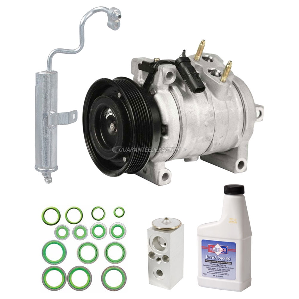 For Jeep Grand Cherokee 2005 2009 OEM AC Compressor w/ A/C Repair Kit