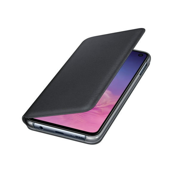 Samsung LED View Cover EF-NG970 - Flip cover for cell phone - black - for Galaxy S10e, S10e (Unlocked), S10e Enterprise Edition