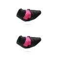 thumbnail image 2 of Greeniant Abrigo de invierno para mascotas de poliéster, chaqueta resistente al viento y al agua para amigos peludos, cómodo y transpirable, rosa 1XL 2Conjunto, 2 of 6