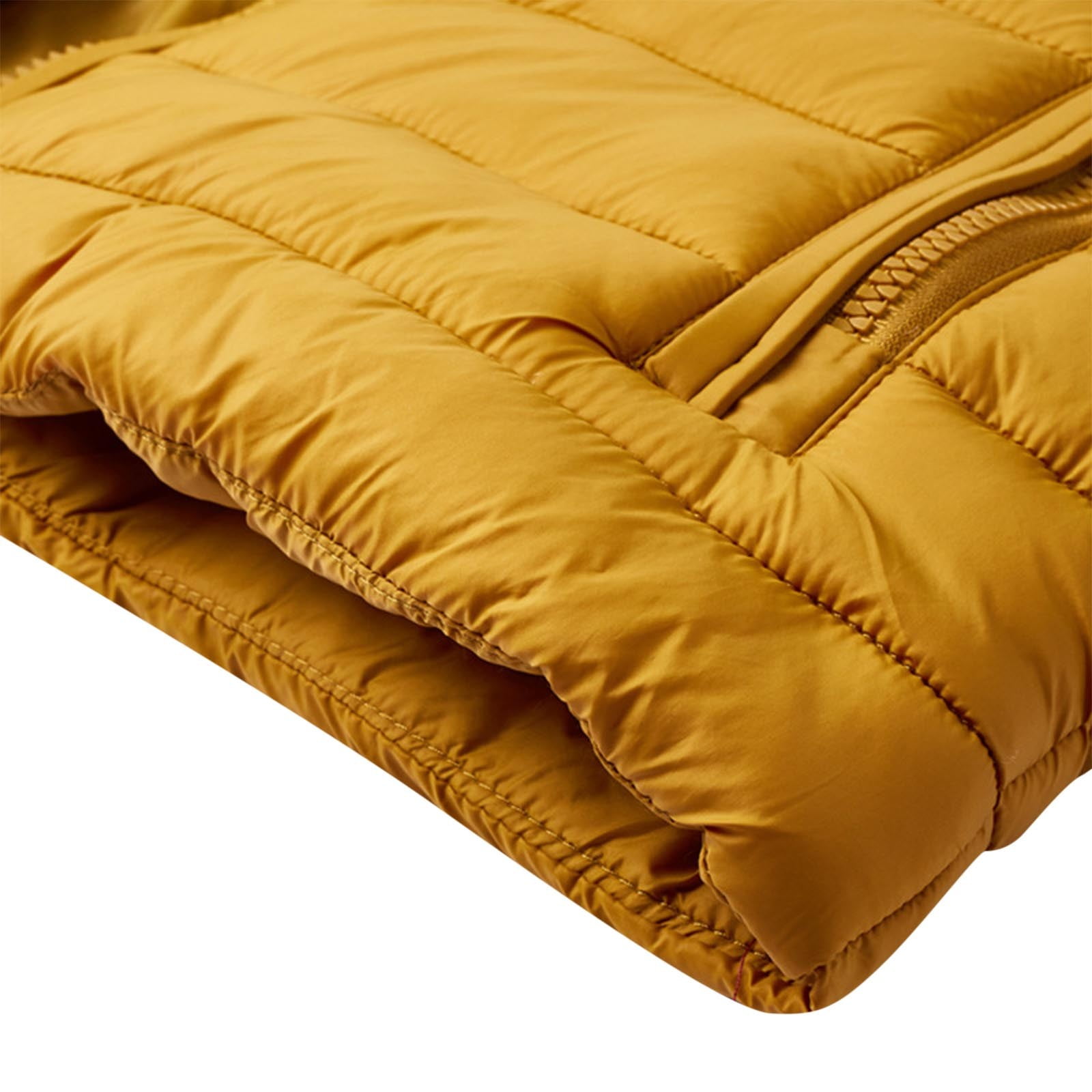 safuny Men's Lightweight Packable Insulated Puffer Vest Outerwear, Warm Winter Sleeveless Jacket for Golf Running Yellow M