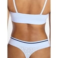 thumbnail image 2 of No Boundaries Seamless Thong Panties, 3-Pack, Women's XS-XXXL, 2 of 6