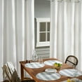 thumbnail image 6 of TOWN & COUNTRY BASICS Cabana Stripe Indoor Outdoor Placemats 4-Pack Set, Reversible and Easy Clean, Navy Blue/White, 15" Round, 6 of 13