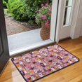 thumbnail image 2 of Halloween Cute Icons on Pink Pattern Door Rugs,Washable Non Slip Door Mats Indoor,Decorative Door Mats,Entry Mat Indoor for Entrance,Bedroom,Kitchen,Bathroom,30"x17", 2 of 6