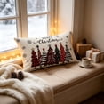 thumbnail image 5 of Christmas Tree Pillow Covers 12x20, Merry Christmas Throw Pillows, Soft Seasonal Cushion Covers, Winter Holiday Decoration for Home Couch Farmhouse(B), 5 of 7
