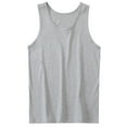 thumbnail image 2 of LADIGASU Men's Comfy Solid Short Sleeve Round-Neck Regular Pullover Tank, 2 of 3