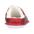 thumbnail image 3 of Club Room Mens Flannel Plaid Slide Slippers, 3 of 3