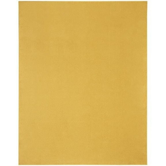 9 x 12 ft. Non Skid Indoor & Outdoor Rectangle Area Rug - Yellow