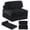 Black, variant on Costway Folding Sofa Bed, Convertible Sleeper Chair with Pillow Back Support Corduroy Cover Pink